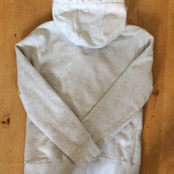 Heavyweight Streetwear Men's Toshi Premium Light Grey Hoodie - Size M - Picture 4 of 5